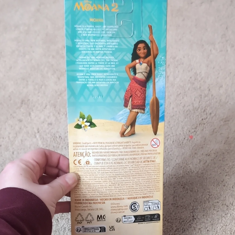 Moana Doll with Red Skirt